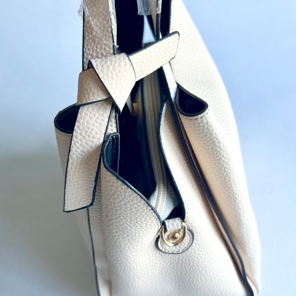 New Kate Spade Light Pink Faux Pebble Leather Small Tote - Picture 9 of 13